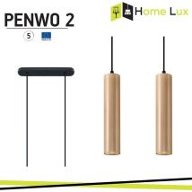 Lampadario A Sospensione Penwo2 2xgu10 In Legno