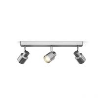 Lampadario faretti valto iii plafoniera/applique cromo 230V GU10 led 3x5W IP44