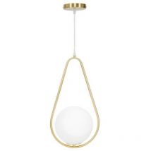 Lampada da Tavolo Argento cm ø 28X56 - glamy drop