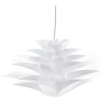 Lampadario In Polipropilene Bianco Cm Ø.50 X H.29