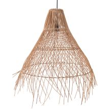 Lampada a soffitto in rattan - Lampada a sospensione in stile Boho Bali - Trui