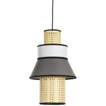 Lampadario in tessuto multicolore cm H.43 x Ø.27