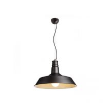 Lampadario lampada goldie 46 a sospensione nero/bianco 230V E27 42W