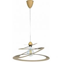 Sospensione 1xE27 Montatura Tonda Sabbia E-Energy Eleonora