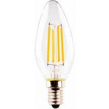 Lampadina a candela a led 4.5W (40W) E14 470LM 2700K Retro led hd led candela 4.5W (40W)