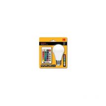 lampadina a led kodak rgb a60 - e27 - 6.5w=55w - controllo remoto