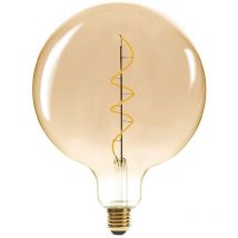 Atmosphera Créateur D'intérieur - Lampadina led ambra a globo, D20cm E27