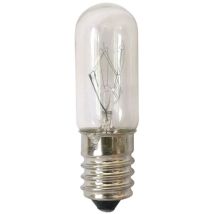 10pz Lampada Ad Incandescenza Tubolare 1/2 Candela E14 10 W