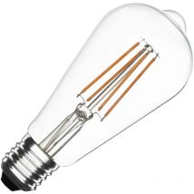 Lampadina led filamento 7,5W watt E27 ST64 vetro Kodak 67026-EU-2700 dimmerabile