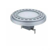 Lampadina led G53 AR111 15W Argento equivalente a 80W - Bianco Caldo 2700K