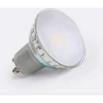 Lampadina led GU10 10W 1000 lm Vetro 100o Bianco Naturale No Flicker 4000K