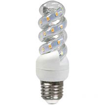 Lampadina led spirale attacco E27 11 watt luce calda 3000k illuminazione
