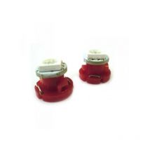 Carall - Lampadina Led T4.2 1 Smd 5050 Rosso Luci Cruscotti e Strumentazioni 12V dc