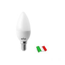 Lampadina a LED E14 Candela 4W 6000K° Wiva