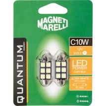 Lampadina siluro auto C5W 3 Led 2 pezzi 12V SV8,5 tecnologia Can bus