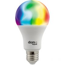 Lampada Smart Wi-Fi Led Goccia Dom-E Rgb+W Dynamic E27 - 11w - 2700 a 6500°K - 1055 lm - 65x134h