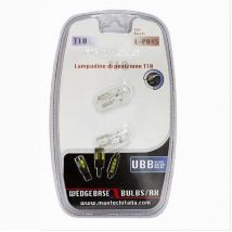 Trade Shop - Lampadine Di Posizione T10 Maxtech L-p045 12v - 3w Lampadine Ultra Luminose -