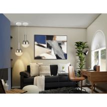 Lampara 1l Matices Blanco-Smoke