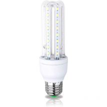 Bombilla led 3 tubos e27 8w blanco cálido