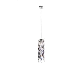 Kolarz - prisma - Lámpara colgante de cristal de diseñador, cromo pulido, 1x G9