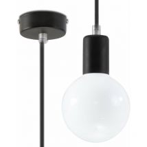 SL.0152 Lámpara Colgante edison Negro - ref: SL.0152 - Sollux
