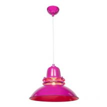 Toscohome - Lámpara colgante estilo industrial fucsia - Tibet ASZ0872