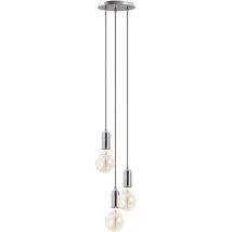 Suspensión A TU ESTILO E27 3x60W Cromo