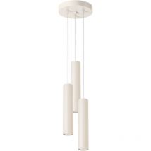 Sollux - Lagos Lámpara colgante Loft Cluster Drop de 3 luces en beige