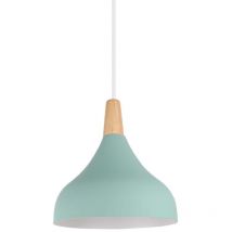 Norcks - Lámpara Colgante Minimalista Lustre Moderno Nórdico Lámpara De Techo De Interior Creativa Para Dormitorio, Oficina E27 Verde
