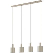 Lámpara colgante 'Ovelia' en Blanco de Metal - Lindby