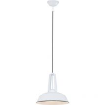 Mexlite - lámpara colgante - Eden - blanco - metal - Ø 42cm - E27