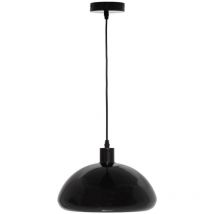 Atmosphera Créateur D'intérieur - Lámpara colgante Savio negra D27,5cm