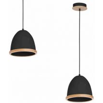 Lámpara colgante STUDIO BLACK 1xE27