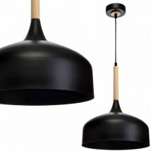 Milagro - Lámpara colgante taylor black 1xE27 60W