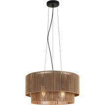 Toolight - lámpara colgante APP1837-1CP black brown