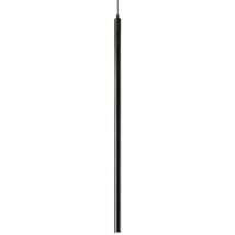 Ultrathin - Lámpara colgante de techo led 1 luz Negro - Ideal Lux