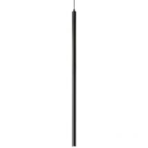Ideal Lux Ultrathin - Lámpara colgante de techo LED 1 luz Negro