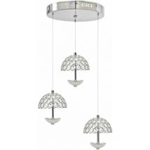 LÁMPARA COLGANTE VENUS 3x5W LED