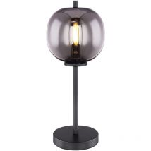 Globo - lámpara de mesa - Blacky - negro - vidrio metal vidrio