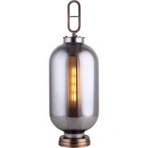 Lampada da Tavolo Lumineca Gylus 22x64 cm Grigio