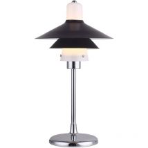 Lumineca - Lampe Suspension Café Hon Marron Blanc Ø25x55 cm