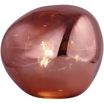 Lampada da Tavolo Lumineca Dotent 36x32 cm Rosso