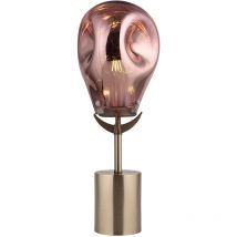 Lumineca - Lampe de Table Transparente Panist Ø23x60 cm