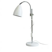 Sway - Lámpara de mesa 1 luz Blanco Mate, E27 - Belid
