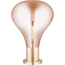 Lumineca - Lámpara de Mesa Triz 40x53 cm Ámbar
