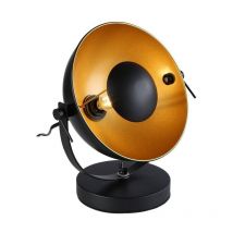 Barcelona Led - Lámpara De Mesa Vintage 'Galilen' - E14 - Negro