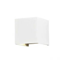 Aplique led 12W estanco IP54 Blanco - Blanco Cálido 3000K