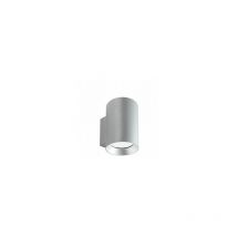 Lámpara de pared de aluminio fundido con difusores de vidrio transparente - 10W - 1310 lúmenes - Luz cálida - IP65 aluminio