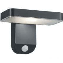 Aplique Esquel Led Antracita IP44 Con Sensor de Movimiento Solar Energy Trio Lighting