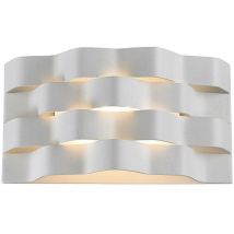 Verigo - Lámpara de pared led moderna blanca, blanco cálido 3000K 440lm - Italux